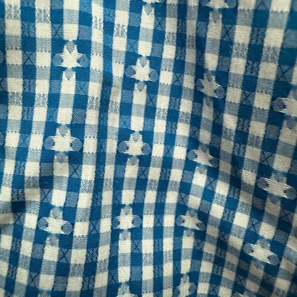 Robert Graham Blue Checkered Button Down Shirt - Picture 4 of 5